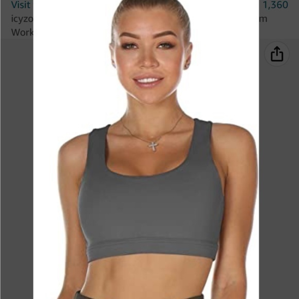 Icyzone Sports‎ Bra NWT XL